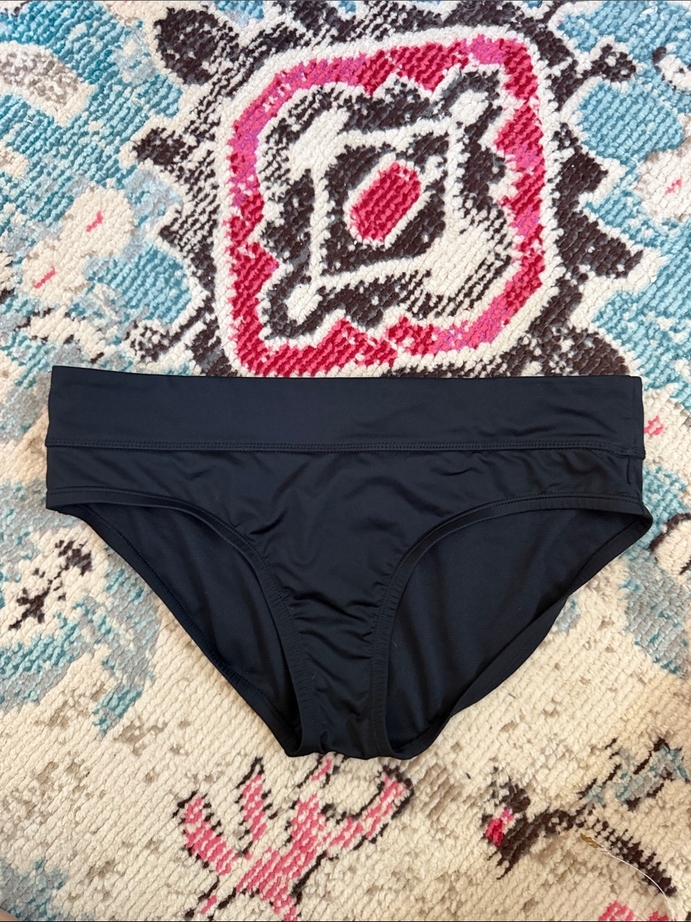 Nike Black Bikini Swim Bottom medium